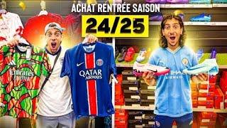 ON VA ACHETER NOS AFFAIRES DE FOOT POUR LA SAISON 2024/2025. VLOG