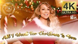 Mariah Carey - All I Want For Christmas Is You (Official Music Video) [4K 60fps]