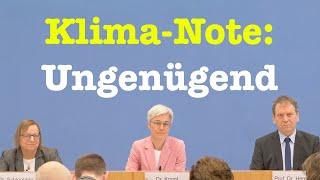 Expertenrat für Klimafragen über deutsche Treibhausgas-Emissionen 2022 | BPK 17. April 2023