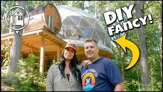 LUXURY DOME HOME built for $200k is like a nature hotel