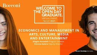 Economics and Management in Arts, Culture, Media and Entertainment