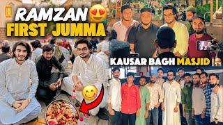 Ramadan First Jumma | Iftari in Kausar Baugh Masjid | Pune's Biggest Iftari | Yazdan Vlogs