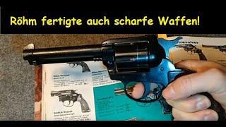 Scharfer Röhm RG63 Revolver in .38 spec. aus den 70er Jahren