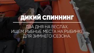 ДИКИЙ СПИННИНГ // Два дня на веслах. Ищем рыбные места на Рыбинке для зимнего сезона.