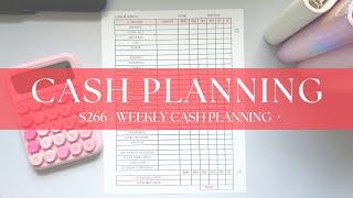 Budget With Me $226 Weekly Cash Planning | March 2025 No. 1 | Low Income Cash Envelope System |