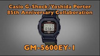 GM-5600EY Casio G-Shock & Yoshida Porter 85th Anniversary Collaboration Limited Edition