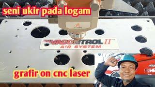 Teknik ini tidak ada di sekolah, seni ukir / grafir cnc laser@Utomoteknik