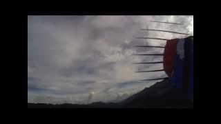 ON BOARD CAM -RC PLANE CRASH AT TUIRIAL, MIZORAM.flv