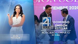 Noticiero de Ecuador (Emisión Estelar 03/11/24)