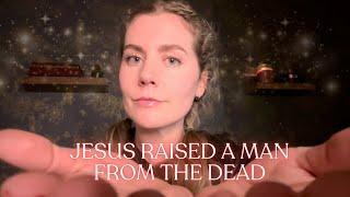 ASMR Bible Study | Hand Movements & Gentle Triggers | Jesus Raises Lazarus From the Dead