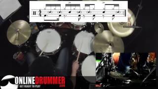 Drum Lesson Cool Tom Snare Beat