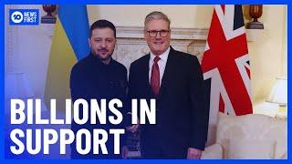 Keir Starmer Announces Ukraine Support Package | 10 News First