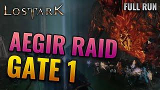 KAZEROS RAID - Aegir Hard Gate 1 Clear (Full Run)