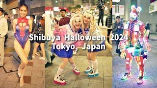 渋谷 ハロウィン / Halloween Night walk in Shibuya, Tokyo, Japan  (October 31, 2024)