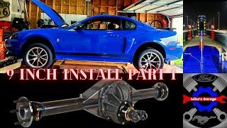 Strange Engineering 9 Inch Rear End Installation in my Mach 1 Mustang - Part 1