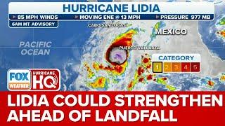 Hurricane Lidia Could Continue To Strengthen Ahead Of Landfall In Mexico