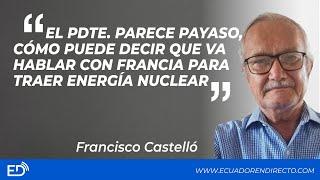 #NOBOA PARECE #PAYASO, CÓMO PUEDE DECIR QUE VA HABLAR CON #FRANCIA PARA TRAER #ENERGÍA #NUCLEAR"