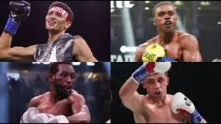 TERENCE CRAWFORD CONFIRM ERROL SPENCE REMATCH BOTH VICTORIOUS VS ISRAIL MADRIMOV SEBASTIAN FUNDORA