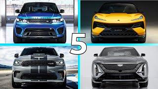 TOP 5 FASTEST SUVs IN THE WORLD 2024