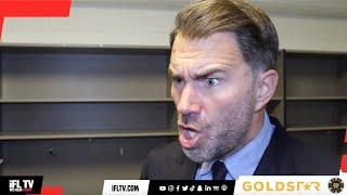 EDDIE HEARN BRUTALLY HONEST IN IMMEDIATE AFTERMATH OF PADDY DONOVAN CONTROVERSIAL DQ LOSS VS CROCKER