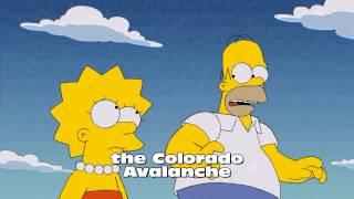 The Simpsons - Quebec Nordiques became the Colorado Avalanche HD