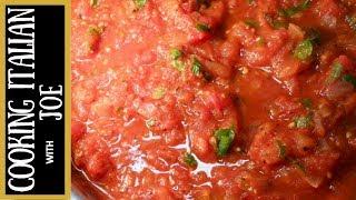 World's Best Tomato Pasta Sauce | Cooking Italian with Joe