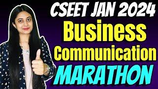 FREE CSEET Business Communication Marathon | CSEET January 2025 | Full Syllabus in 1 Day