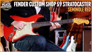 Fender Custom Shop 59 Strat | Journeyman Relic Seminole Red