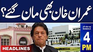 Samaa News Headlines 4 PM | Imran Khan Agreed? | 19 Oct 2024 | SAMAA TV