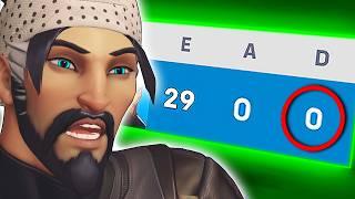 Hanzo Zero Death Challenge... but I'm FLANKING