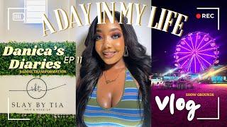 VLOG : A DAY IN MY LIFE | Baddie transformation + Windhoek Showgrounds | Namibian YouTuber