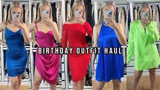 CHOOSING MY BIRTHDAY OUTFIT | Try on haul