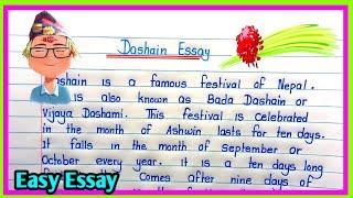 Essay on dashain in english/dashain essay in english/dashain essay/ essay on dashain/Vijaya dashami