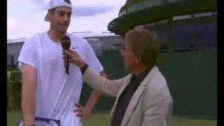 Wimbledon : Mahut (FRA) Vs Isner (USA) = tribute to the players and the umpire