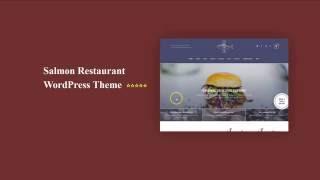 Salmon Restaurant WordPress Theme