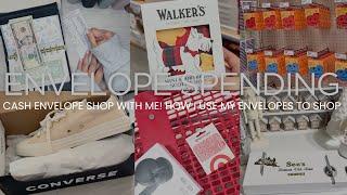 Shop With Me | How I Shop Using the Cash Envelope System | Target, World Market, DSW