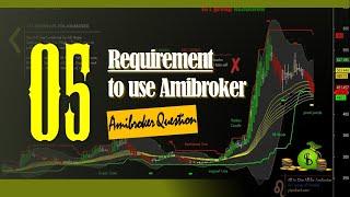 Requirement to use Amibroker Software