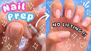 ₊˚. IF YOUR NAILS FALL OFF YOU NEED THIS VIDEO  My Full Nail Prep + Hard Gel Application ˚.⋆