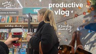 sunday & monday vlog: productive, shop with me, grwm + more!