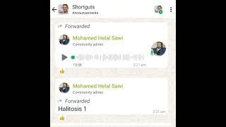 Halitosis 1. ShortGuts Podcast. Dr Mohamed Farouk