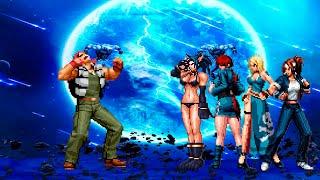 [KOF Mugen] Ralf 15 vs YS Girls Team