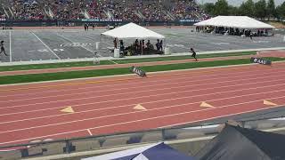 2017 AAU Junior Olympics 15-16 girls Triple Jump Jaelyn Tucker