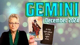 You Are in Charge! Closing Cycles & a Wish is Granted GEMINI December 2024 Tarot Reading