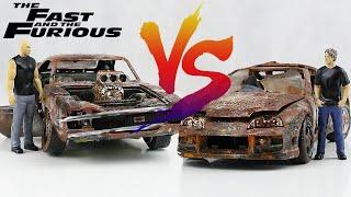 Restoration Dodge Charger R\T vs Toyota Supra | Restoration and Rebuild Abandoned car