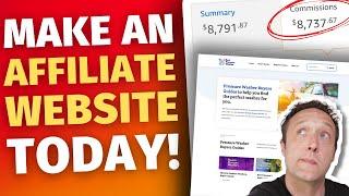 Make an AFFILIATE MARKETING WEBSITE 2021 with WordPress & Thrive - BEGINNERS TUTORIAL