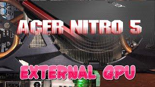 EXP GDC Beast NGFF Acer Nitro 5 External GPU Review and Setup