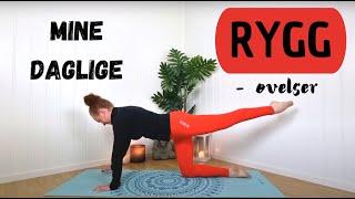 Mine daglige rygg-øvelser / Yoga med Ane