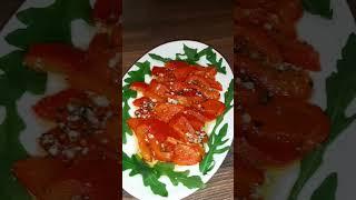Два Новых Очень Вкусных Рецепта из Запечённого Сладкого Балгарского Перца #shorts