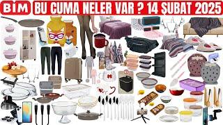 BU CUMA BİM'E NELER GELİYOR ? | BİM 14 ŞUBAT 2025 | BİM İNDİRİMLERİ | BİM AKTÜEL KAMPANYA