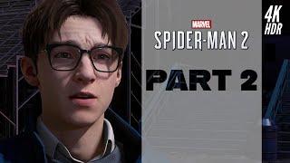 Spider-Man 2 (PS5) Walkthrough Part 2 - [4K/60FPS HDR]【No Commentary】